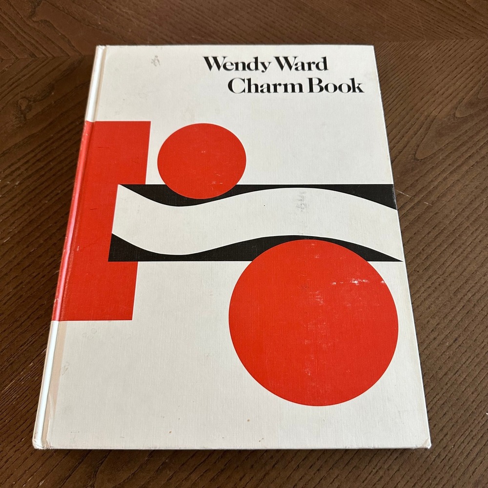 Vintage 1972 Wendy Ward Charm Book Montgomery Ward Etiquette Fashion Hardcover